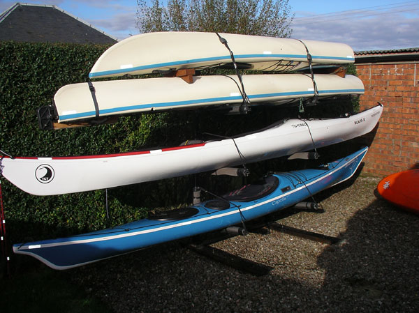 Sea kayak storage rack online